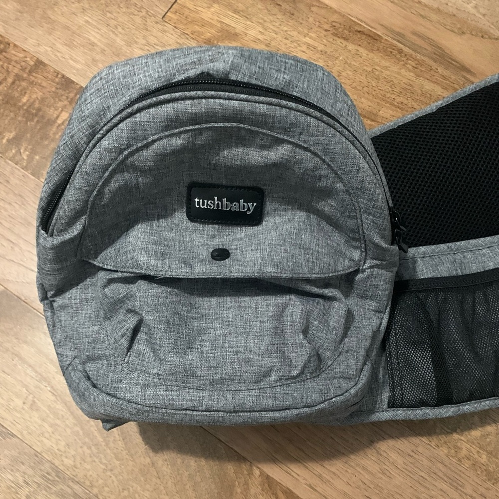 Gray Tushbaby Hip Carrier